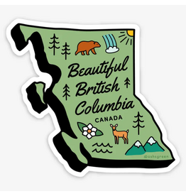 Beautiful British Columbia Sticker