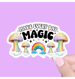 Radical Buttons Make Every Day Magic Sticker