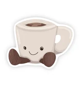 Espresso Cup Coffee Shop Vinyl Sticker