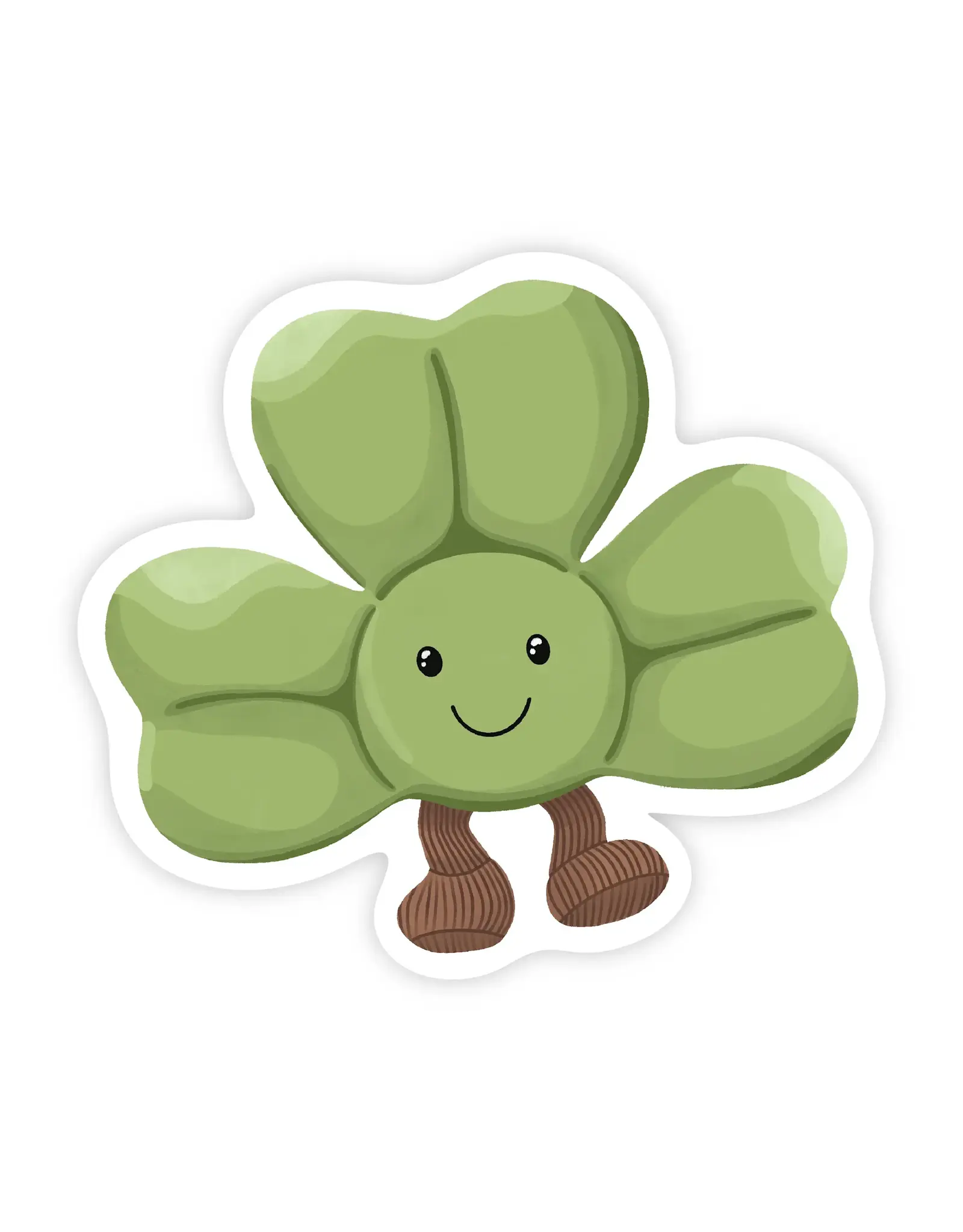 Lucky Clover Vinyl Sticker