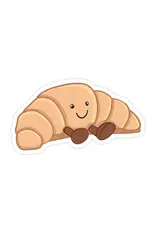 Croissant Cozy Cafe Vinyl Sticker