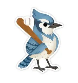 Blue Jay Baseball Toronto Sports Vinyl Sticker