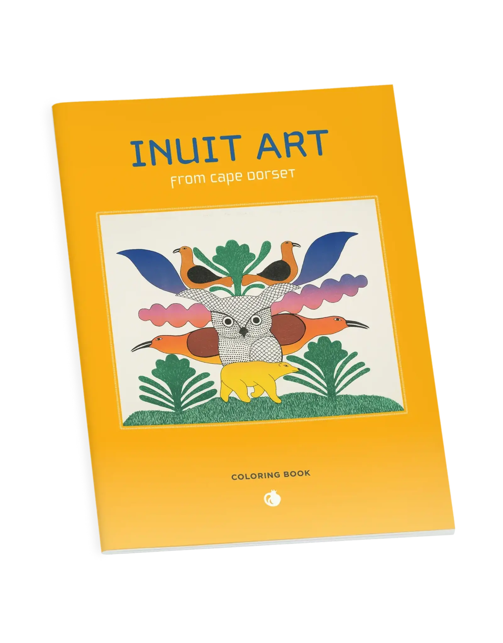 Inuit Art from Kinngait Colouring Book