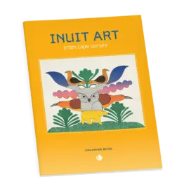 Inuit Art from Kinngait Colouring Book