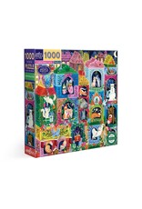 eeBoo Christmas Cats 1000pc