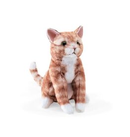 Folkmanis Folkmanis Mini Orange Tabby Finger Puppet
