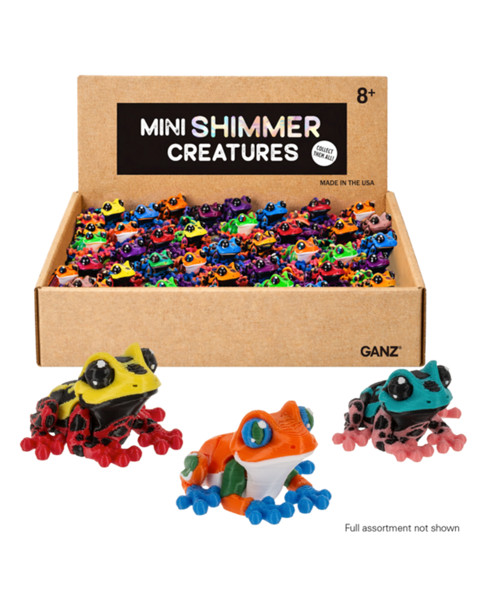 Mini Shimmer Creatures - Frogs