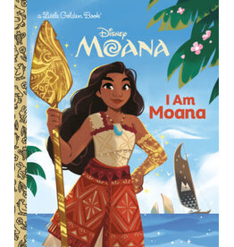 Little Golden Books I am Moana Little Golden Book
