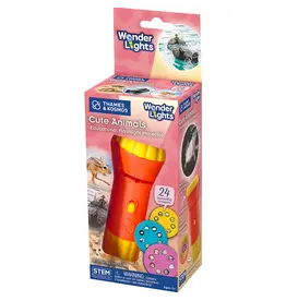 Thames & Kosmos Wonder Lights: Cute Animals - Educational Flashlight Projector