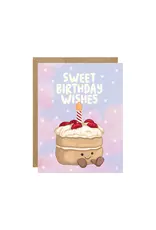 Sweet Birthday Wishes Cake Card
