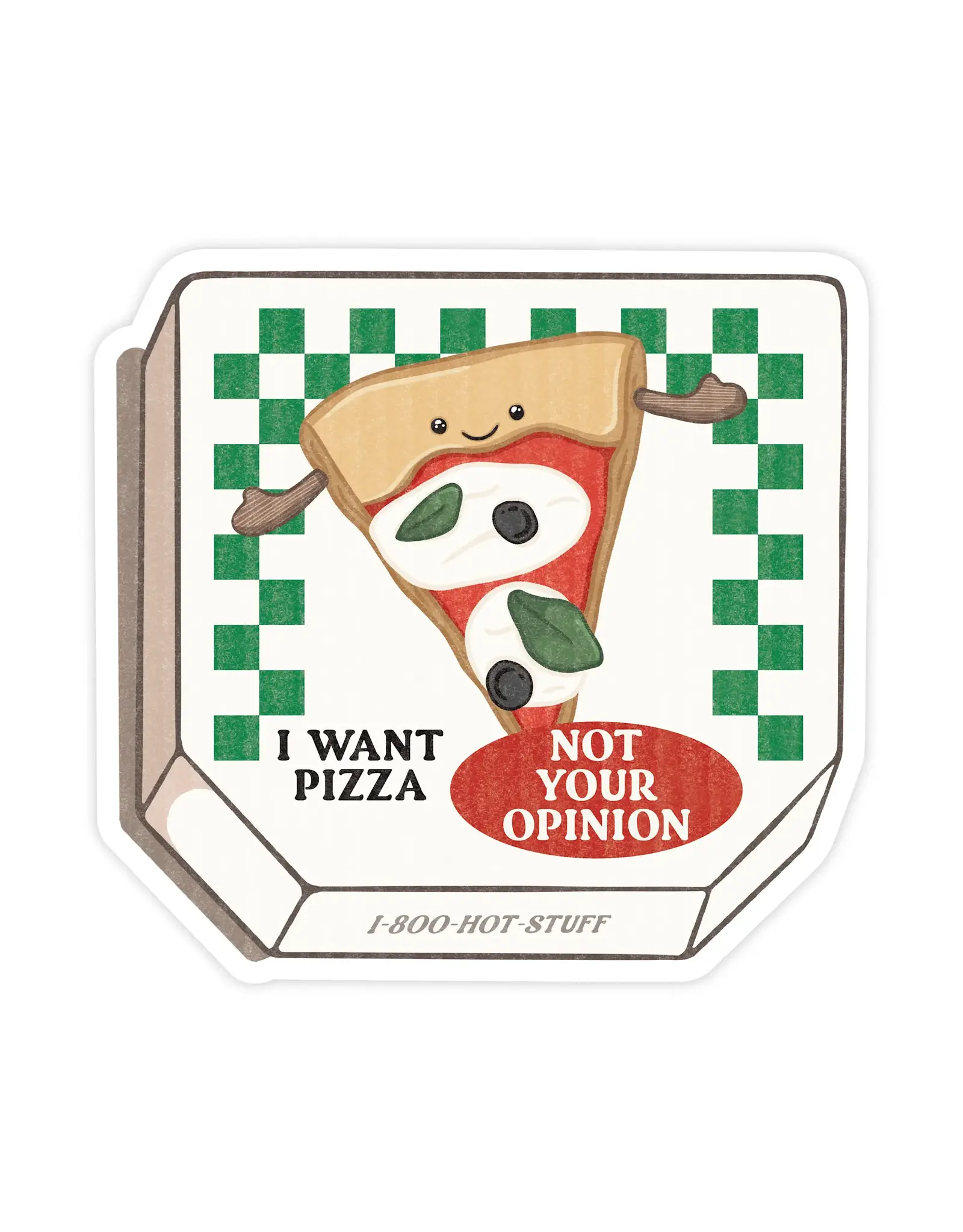 Pizza Vinyl Sticker