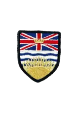 British Columbia Iron-On Embroidery Patch