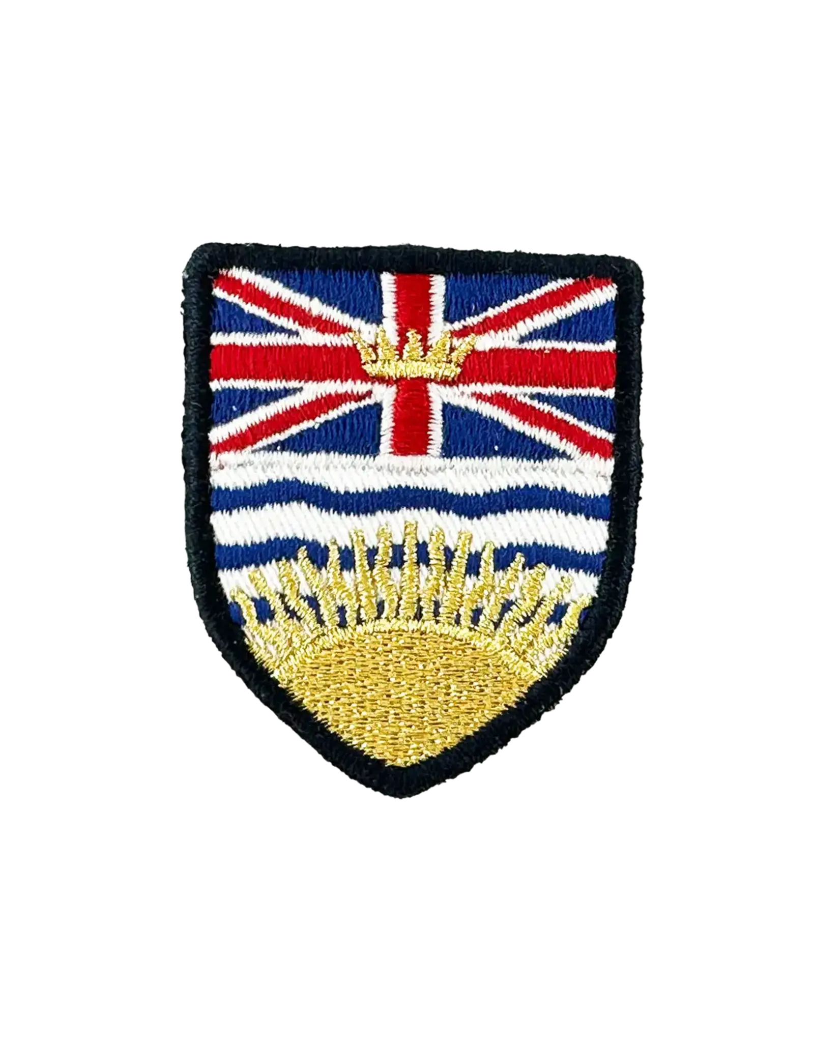 British Columbia Iron-On Embroidery Patch