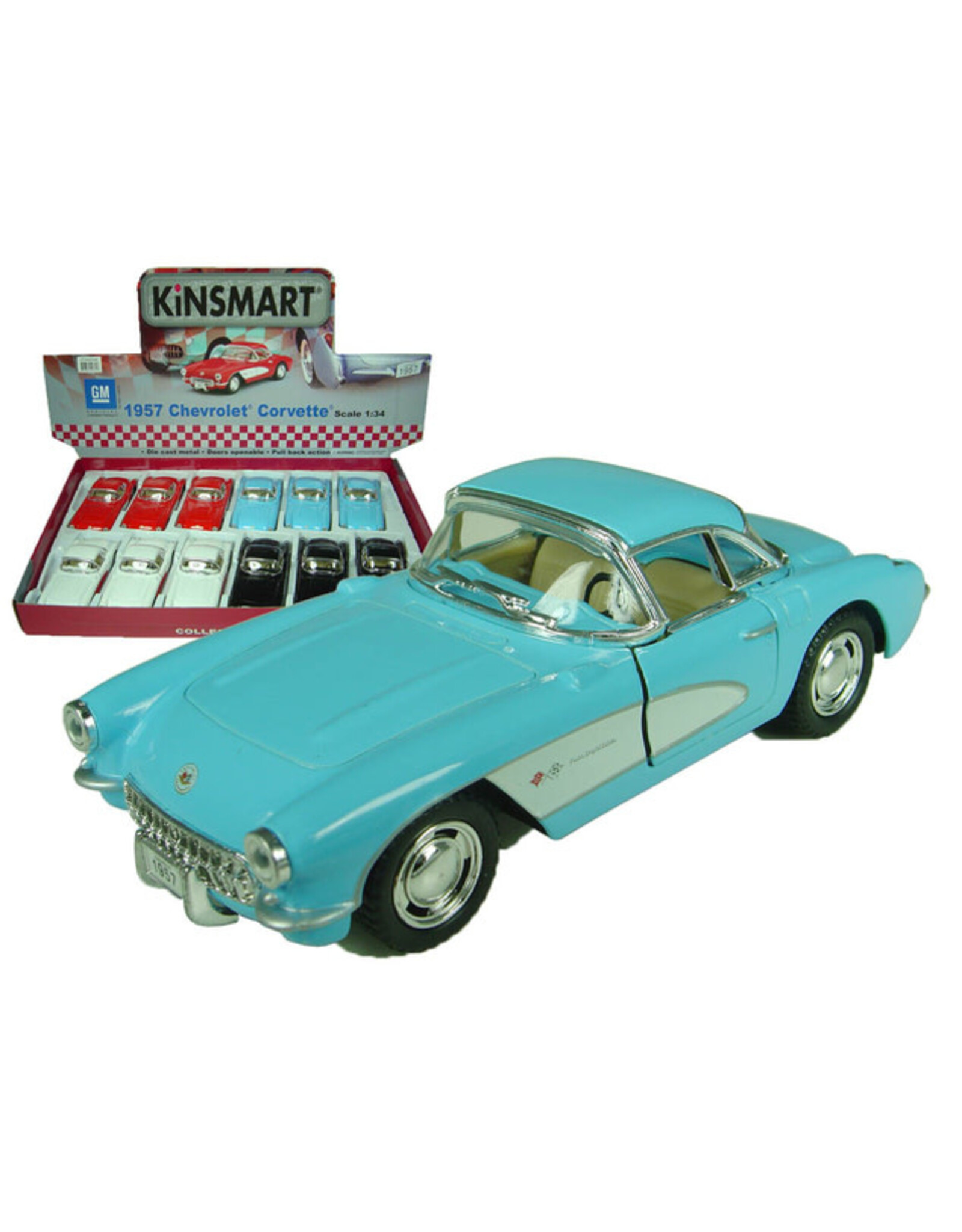Diecast 5" 1957 Chevrolet Corvette