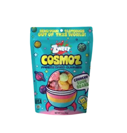 Zweet Cosmoz Freeze Dried Sour Bears (Halal & Kosher Certified)