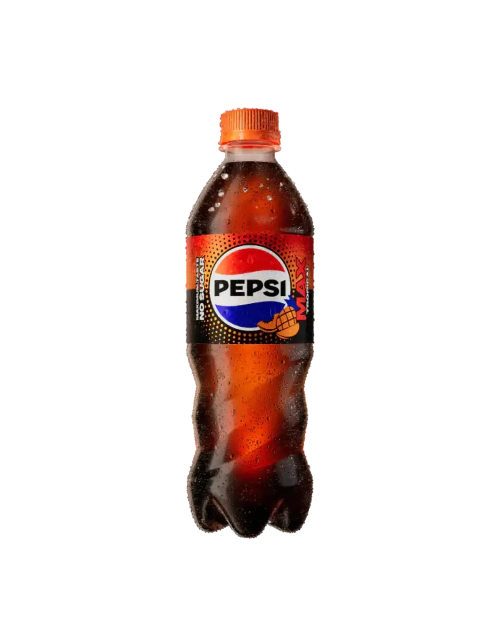 Pepsi Max Tropical Bottle Zero Sugar 500ml (British)