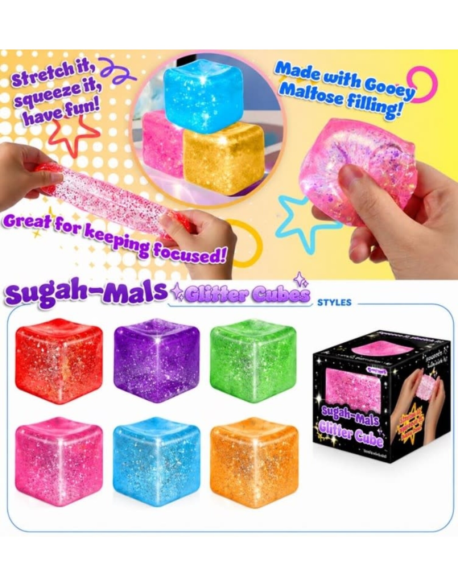 Sugah Mals Glitter Block