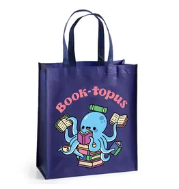 Mudpuppy Book-topus Reusuable Shopping Bag