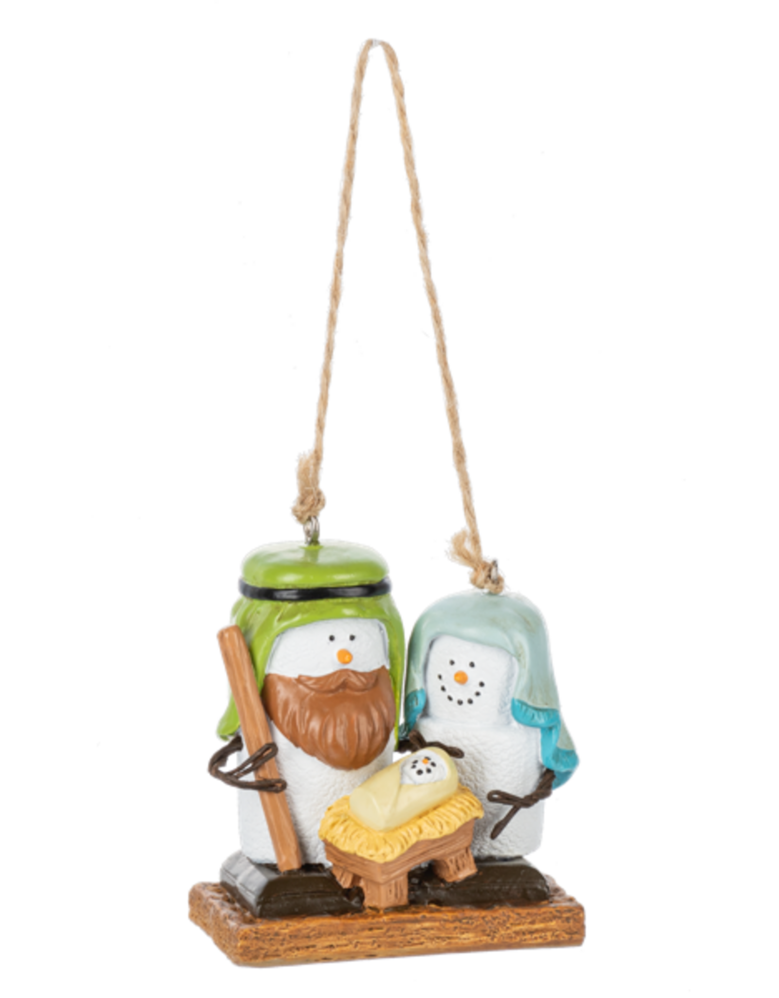 Ganz S'mores Ornament Nativity