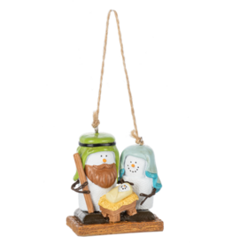 Ganz S'mores Ornament Nativity