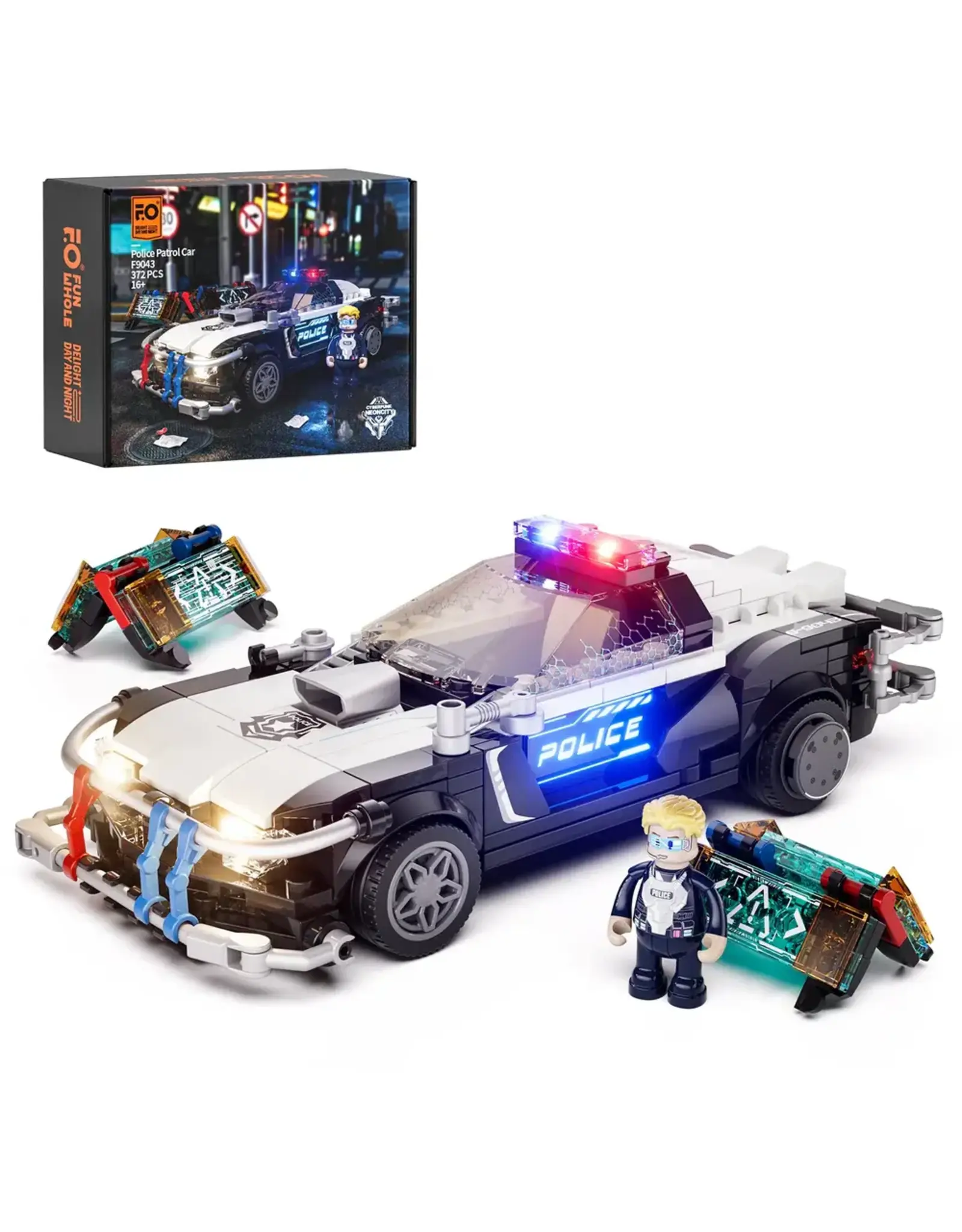 Lumibricks Police Patrol Car