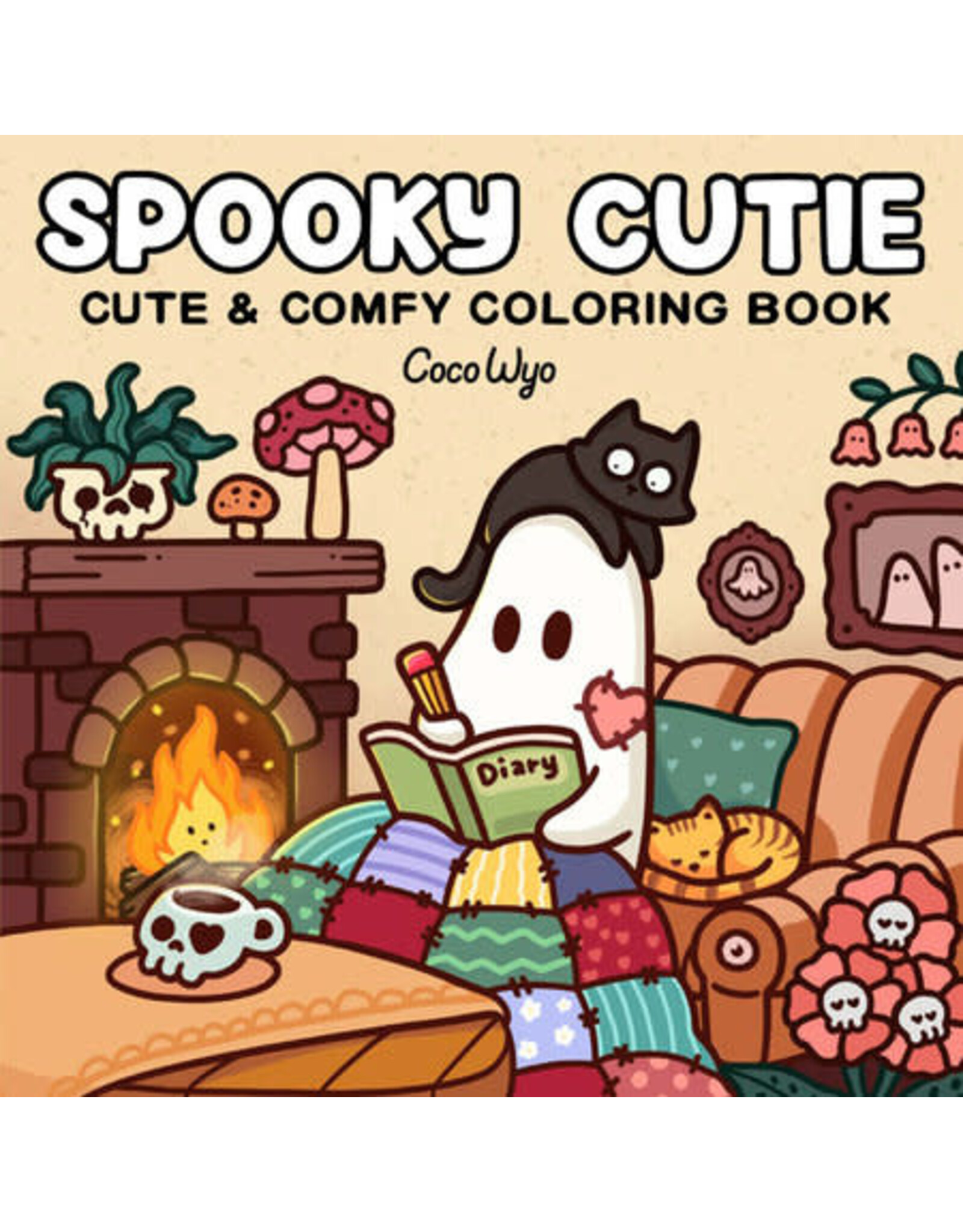 Spooky Cutie Colouring Book