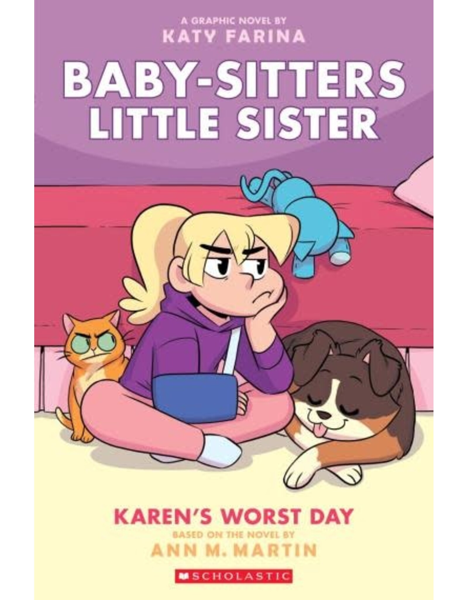 Scholastic Karen's Worst Day: A Graphic Novel (Baby-Sitters Little Sister #3)