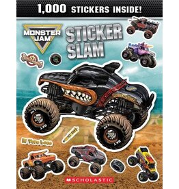 Scholastic Monster Jam Sticker Slam