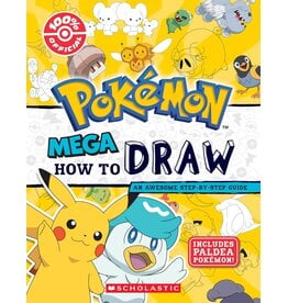 Scholastic Pokemon Mega How to Draw