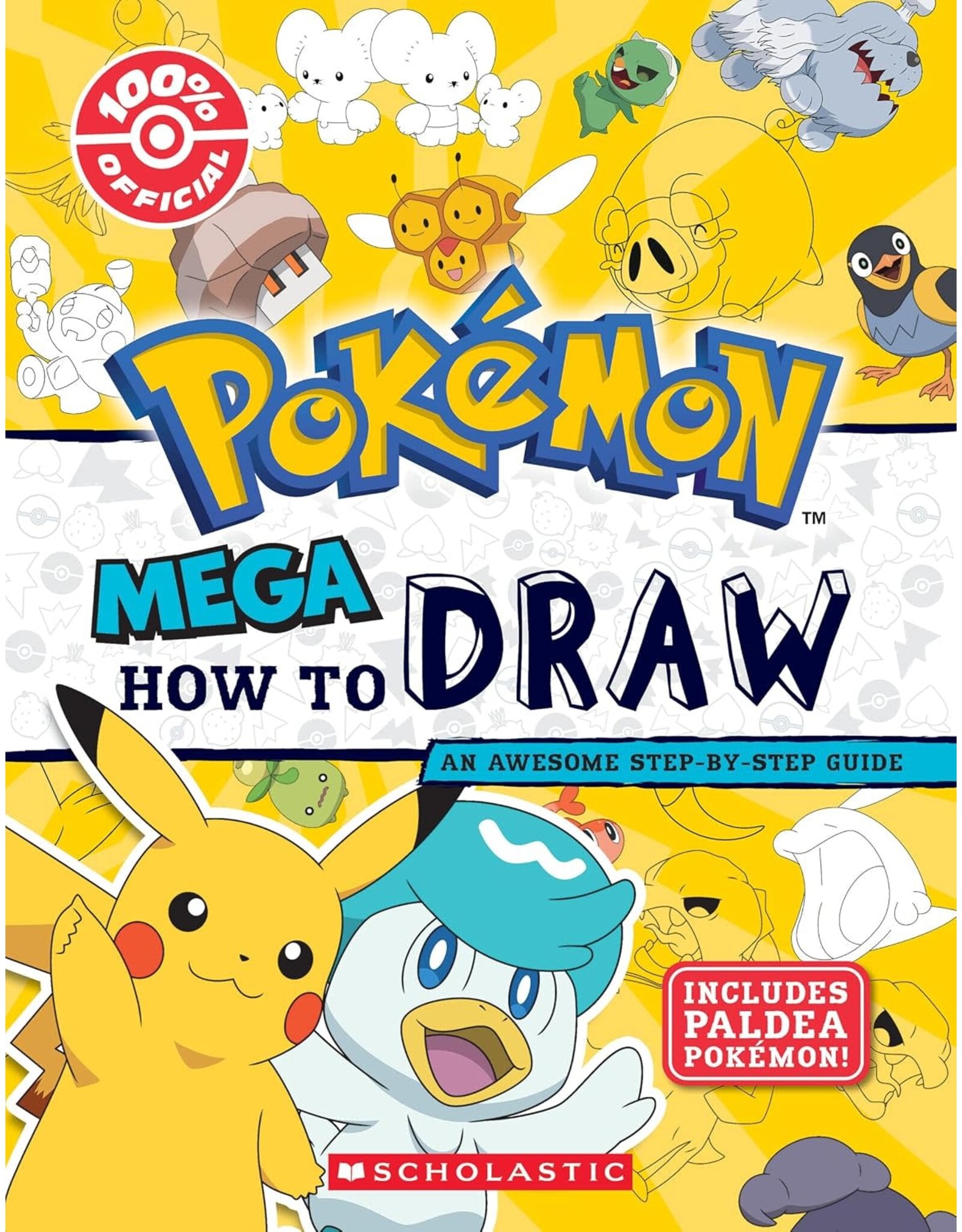 Scholastic Pokemon Mega How to Draw