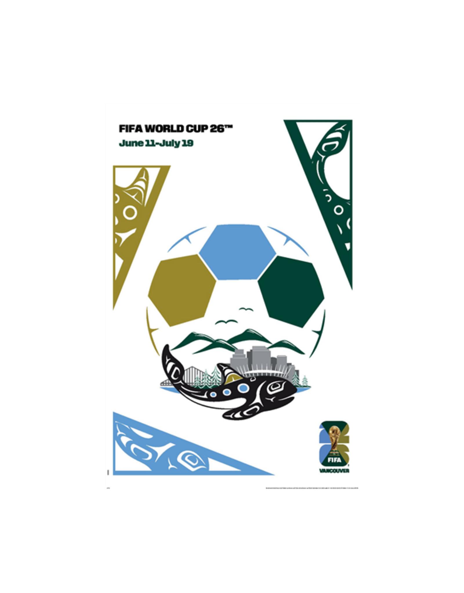 FIFA World Cup 2026 - Vancouver Poster