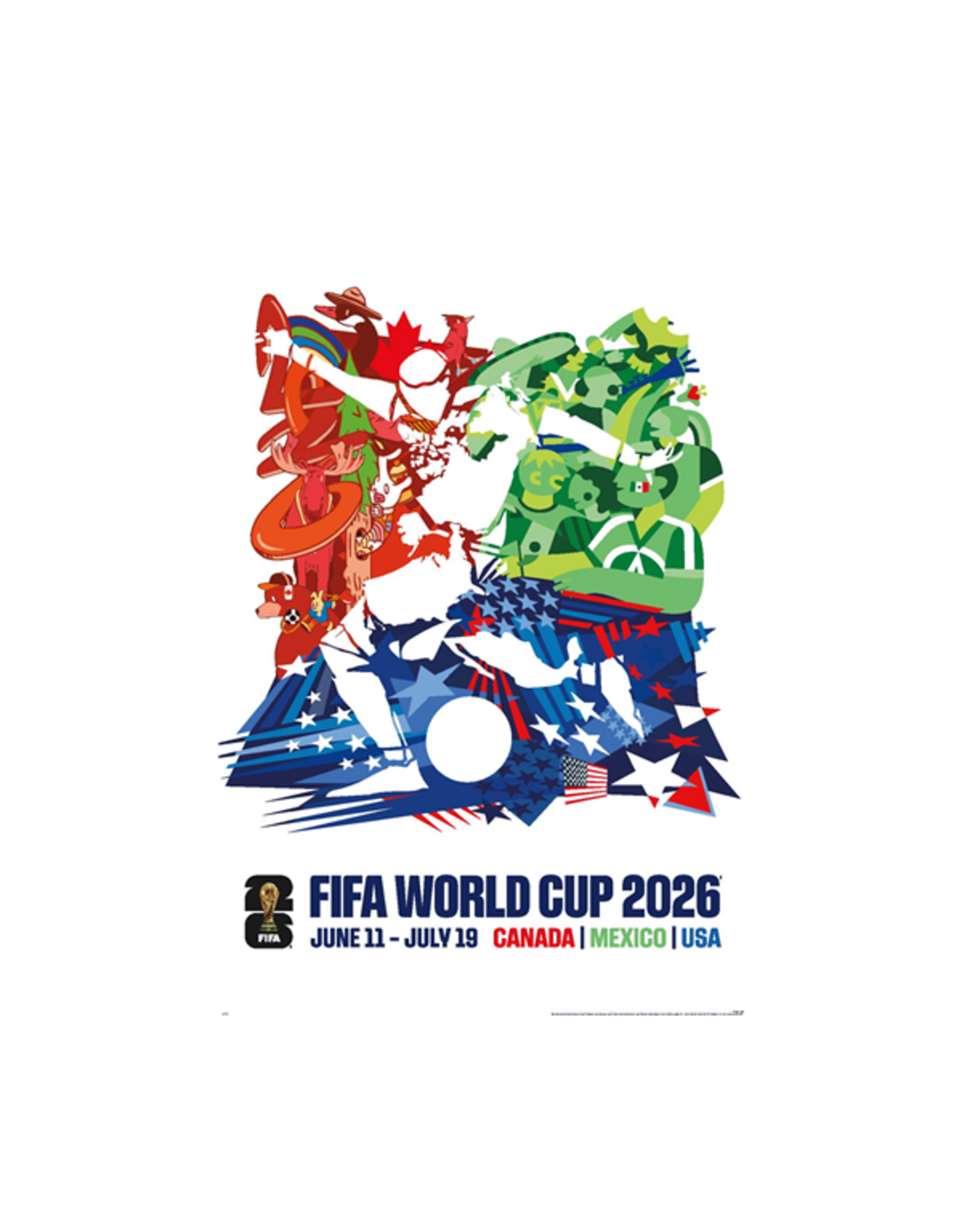 FIFA World Cup 2026 - North America Poster