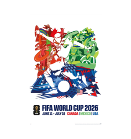 FIFA World Cup 2026 - North America Poster