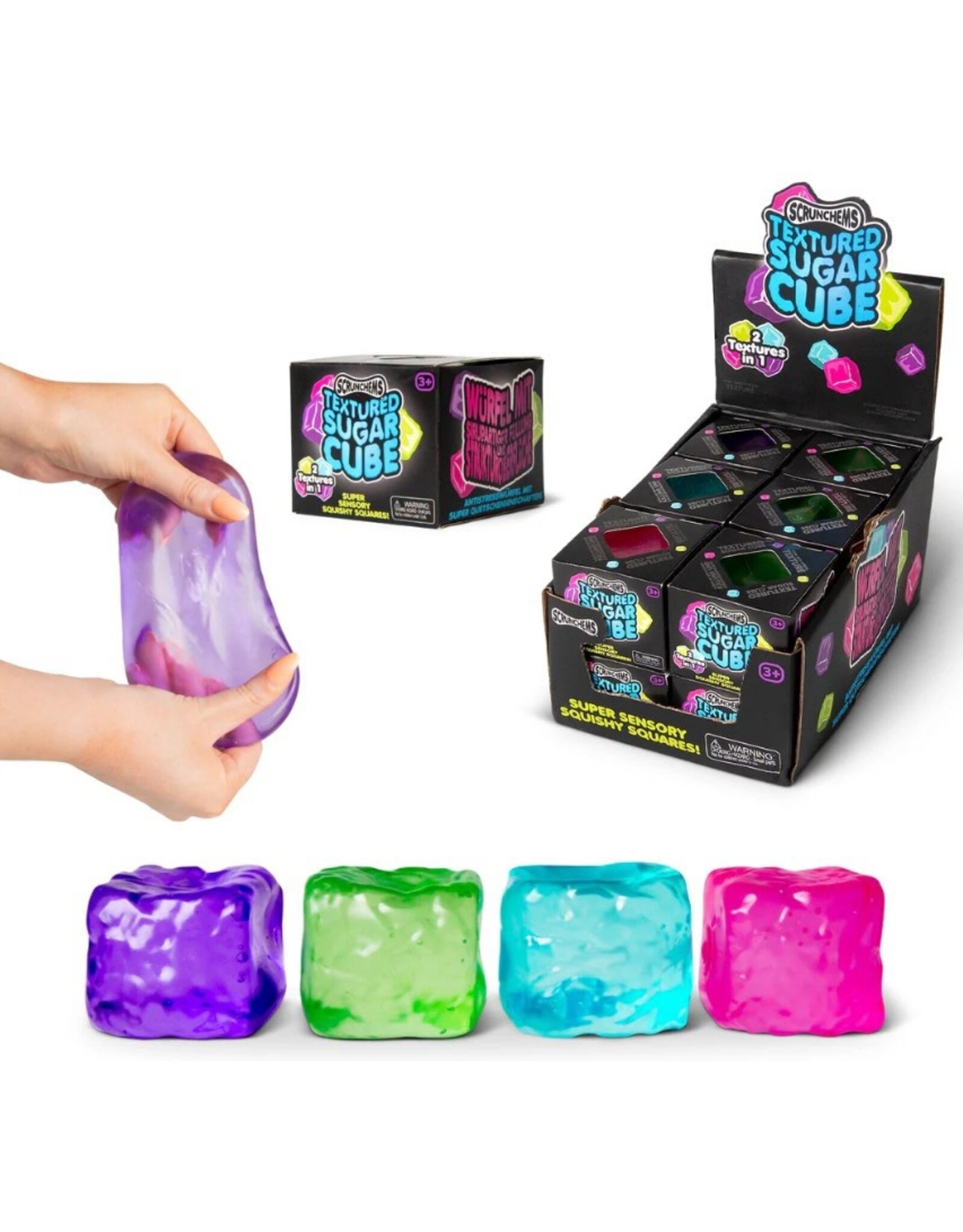 Scrunchems Textured Sugar Cube