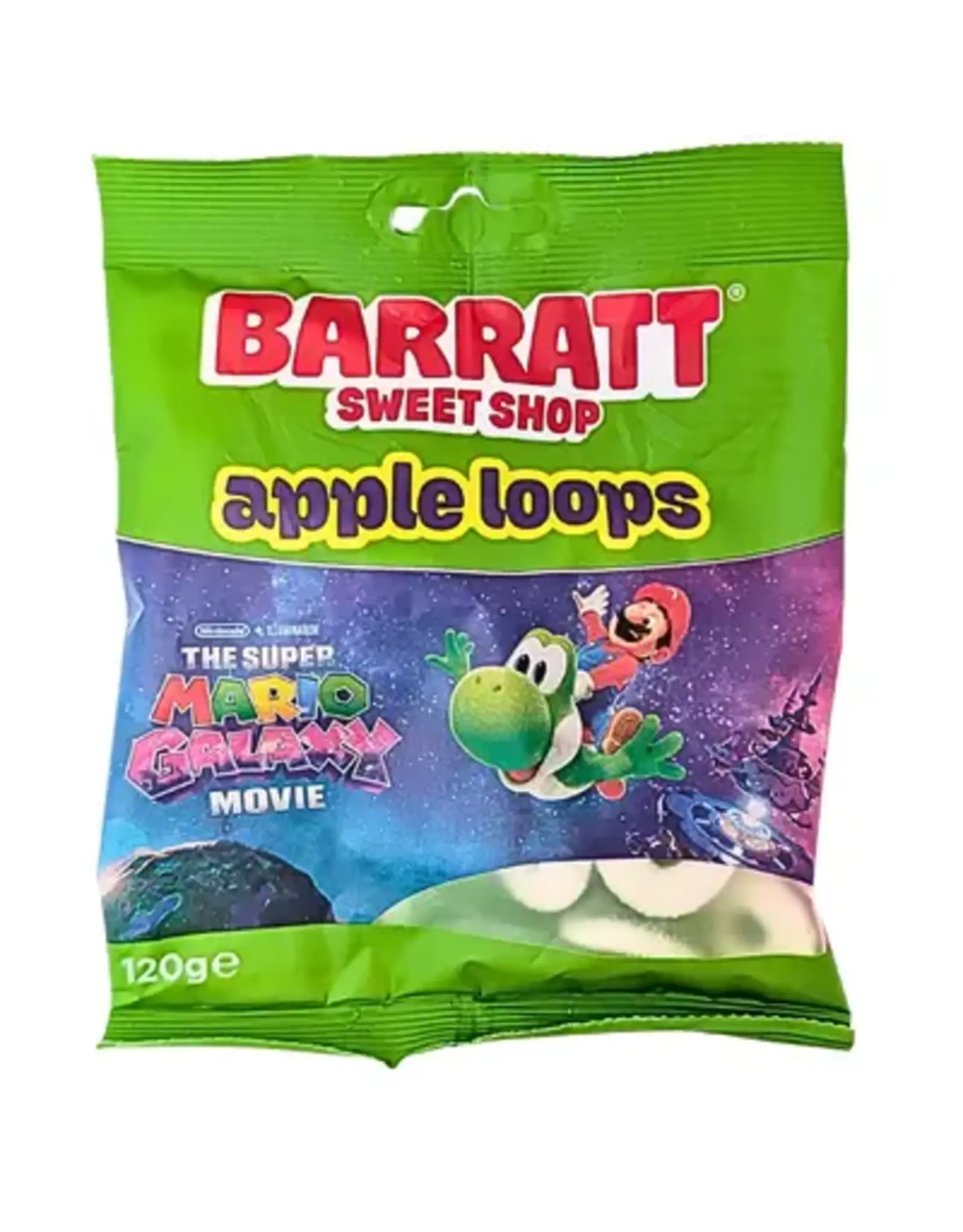 Barratt Sweet Shop Super Mario - Apple Loops (British)