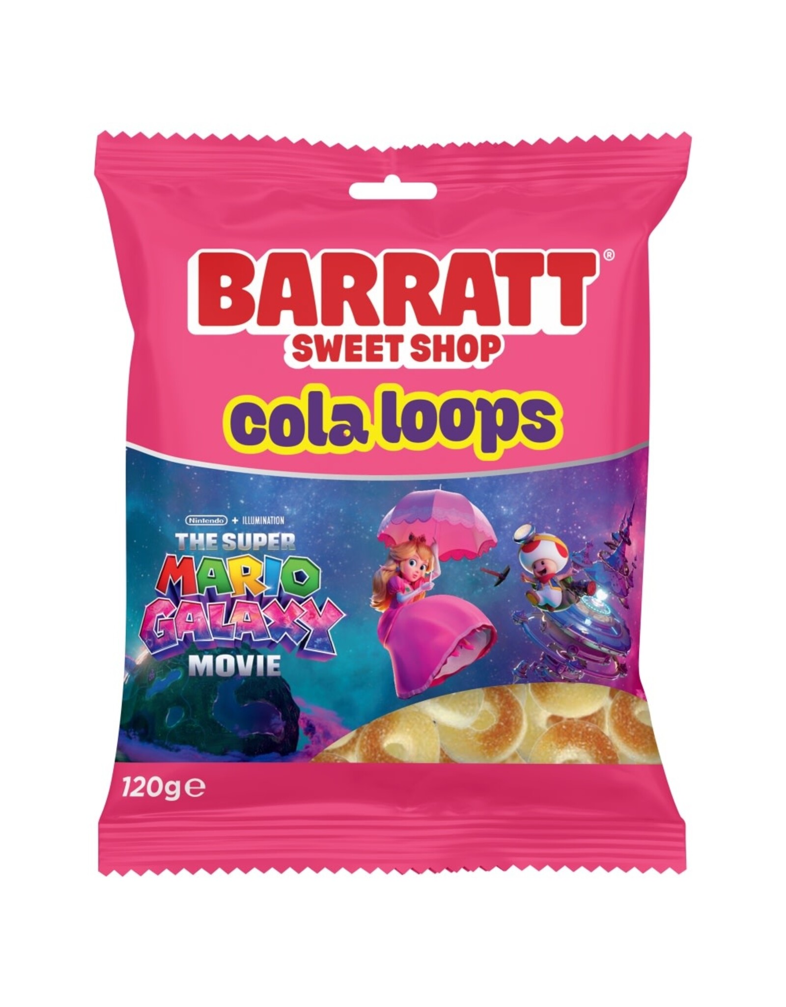 Barratt Sweet Shop Super Mario - Cola Loops (British)