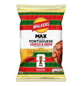 Walkers World Cup Crisps - Portuguese Chorizo & Onion (British)