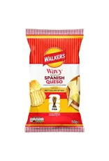 Walkers World Cup Crisps - Wavy Spanish Queso Cheese (British)