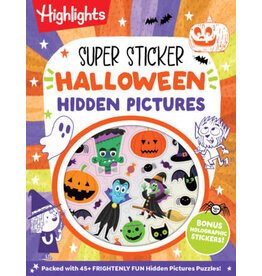 Highlights Highlights Super Sticker Halloween Hidden Pictures