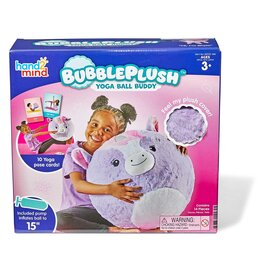 hand2mind Bubbleplush Yoga Ball Buddy - Unicorn