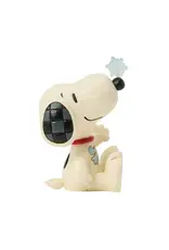 Jim Shore Snoopy with Snowflake Mini