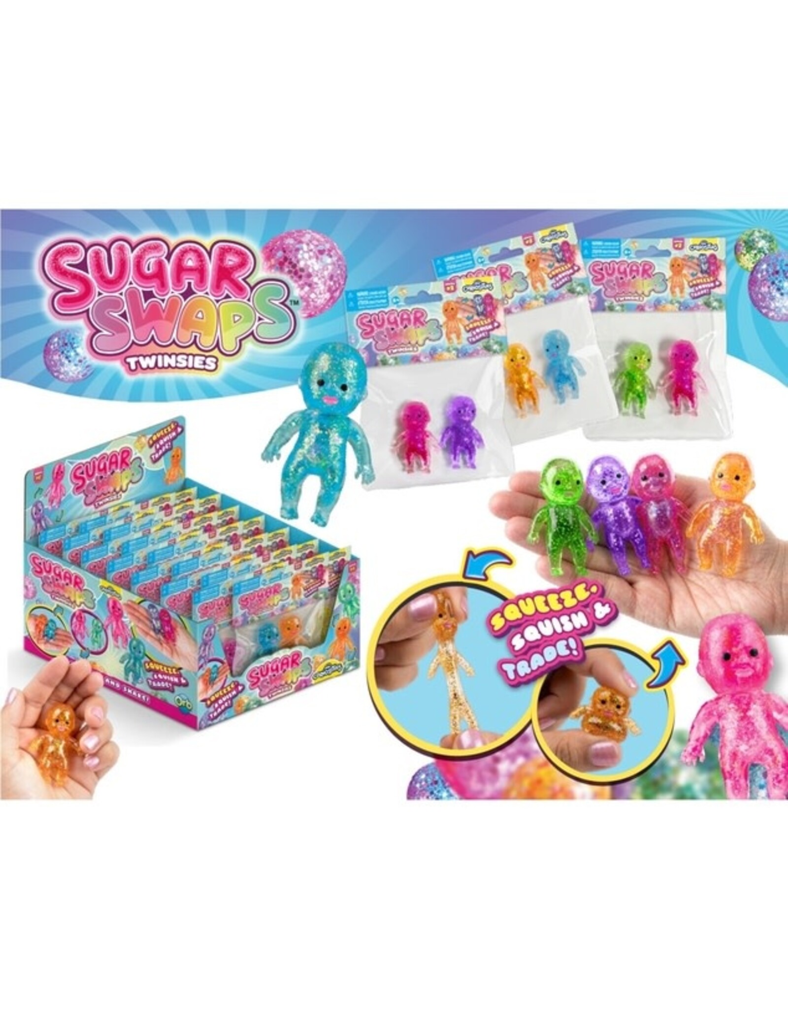 Orb Sugar Swaps Twinsies Babies (Series 1)