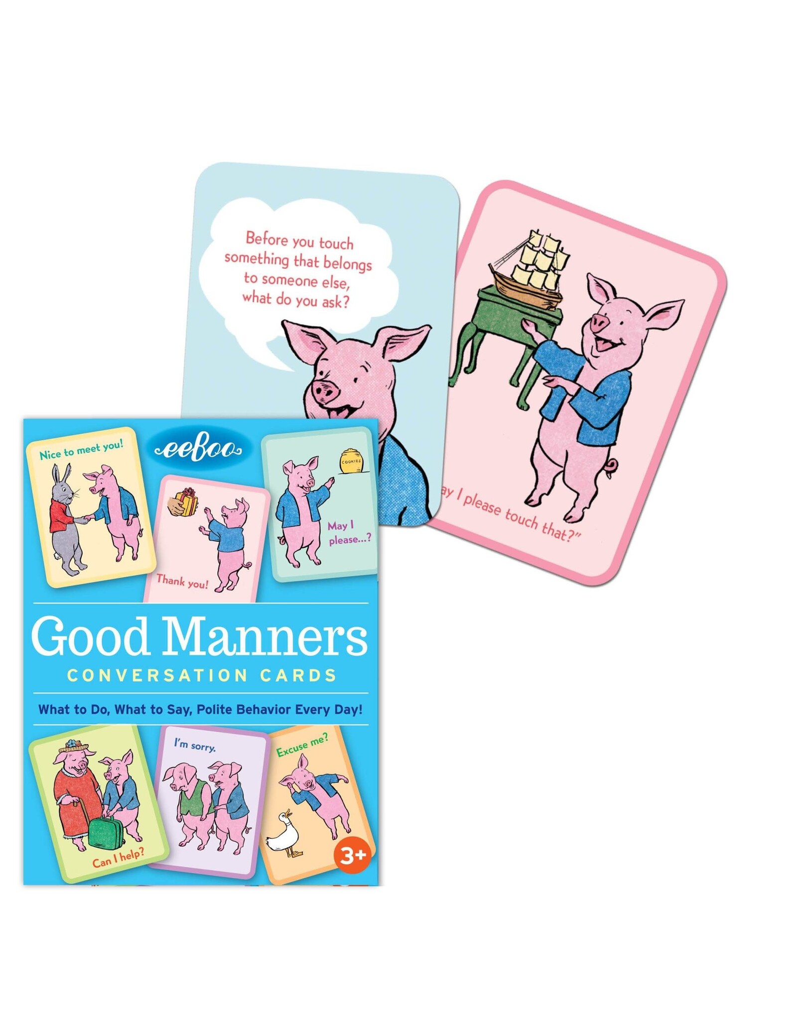 eeBoo Good Manners Conversation Cards