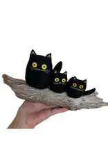 Felt & Sew DIY Kit Maud Lewis Inspired Black Cats
