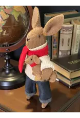 DIY Rabbit Sewing Kit – with Dachshund Pup - Wool/Cashmere