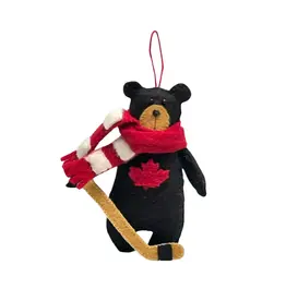 Felt Black Bear Sewing Kits