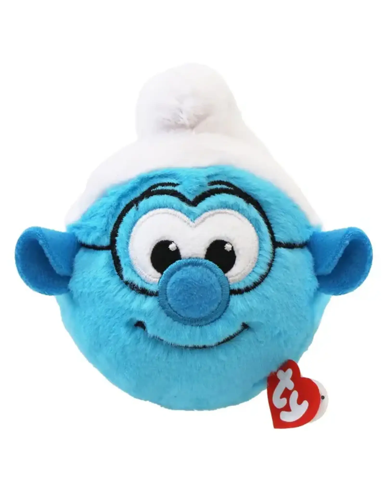 Ty Beanie Bouncer - Brainy Smurf