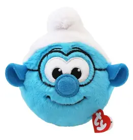 Ty Beanie Bouncer - Brainy Smurf