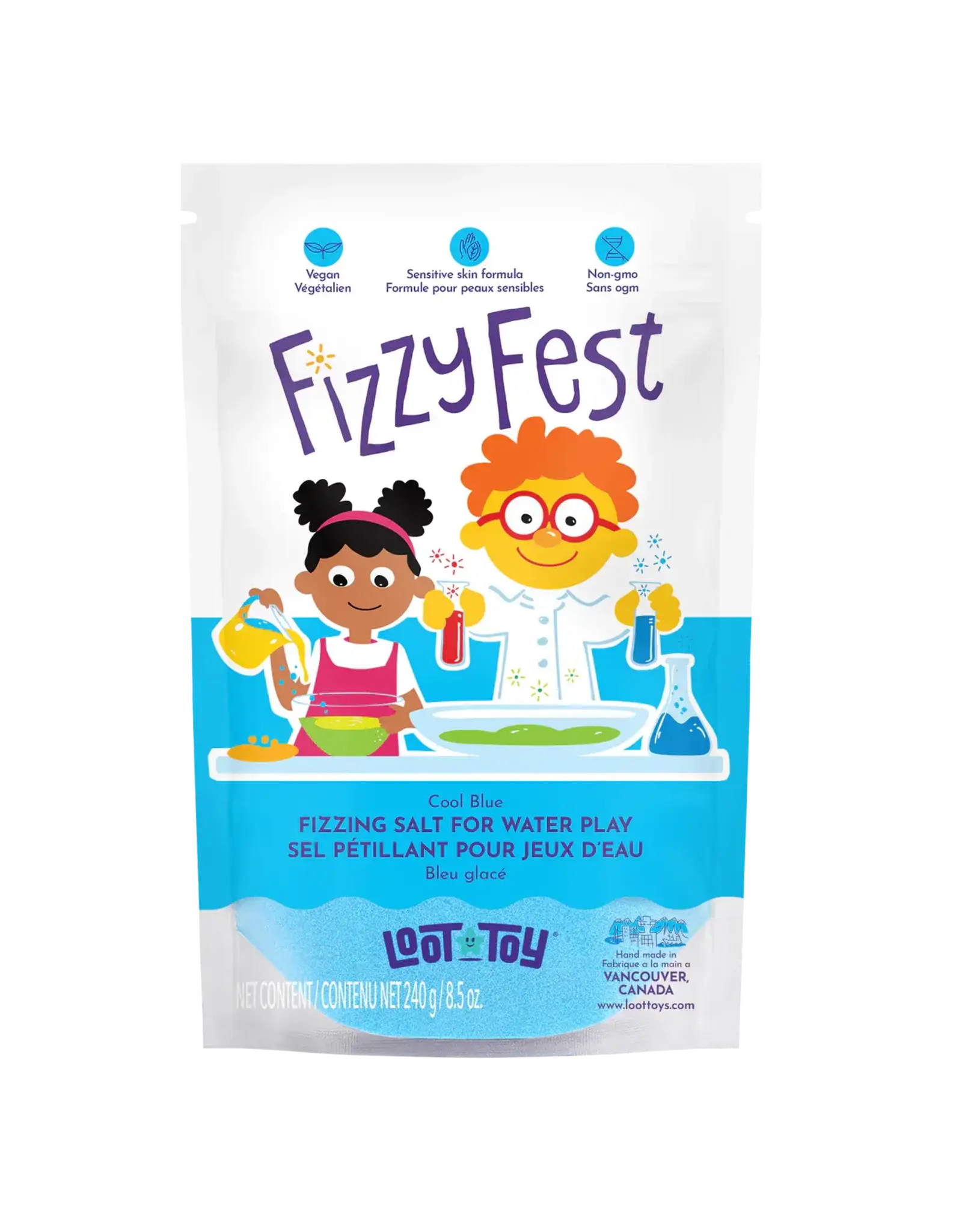 Loot Toys Fizzy Fest - Cool Blue Bath Salts