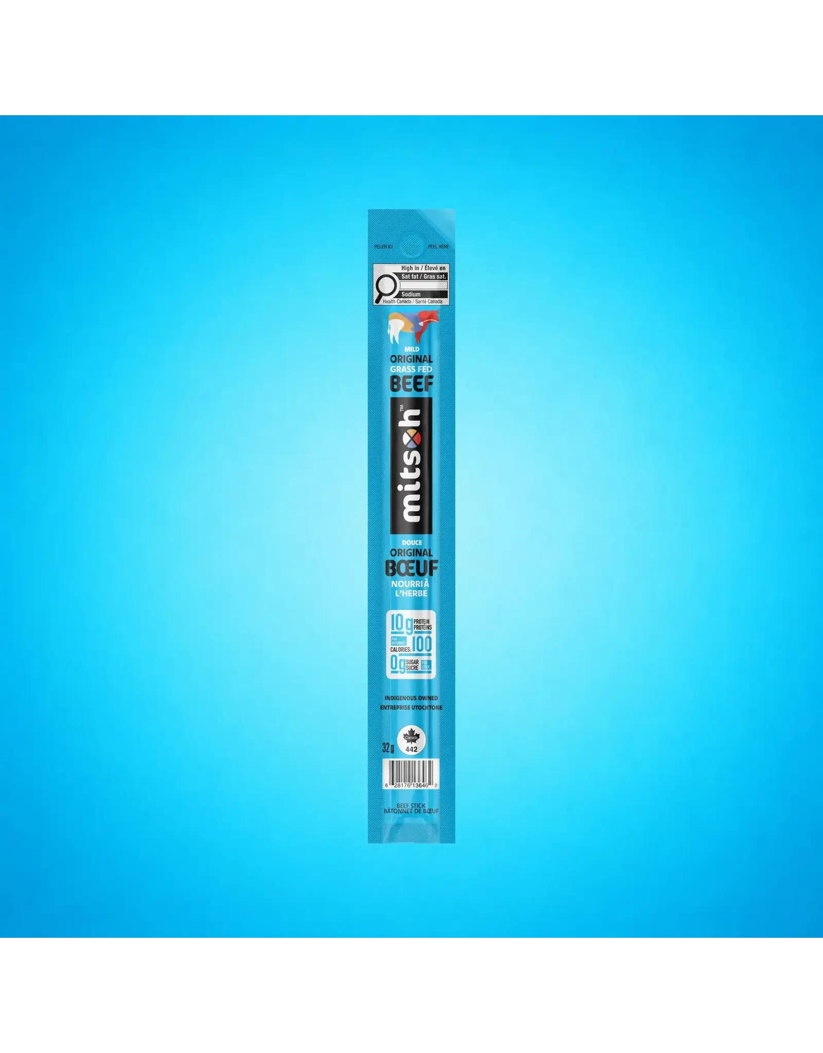 Mitsoh Mild Original Grass-Fed Beef Stick